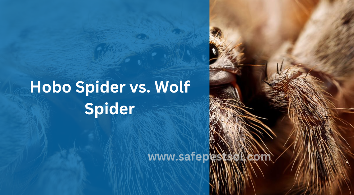 Hobo Spider vs. Wolf Spider