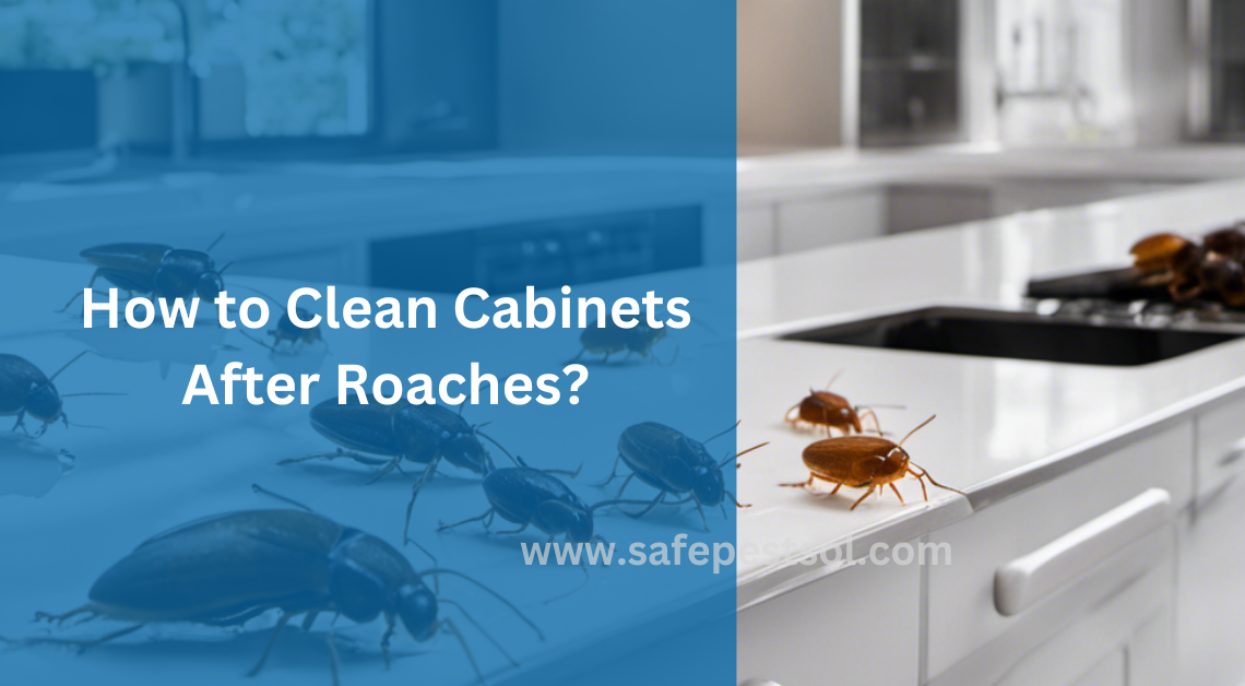 How to Clean Cabinets After Roaches