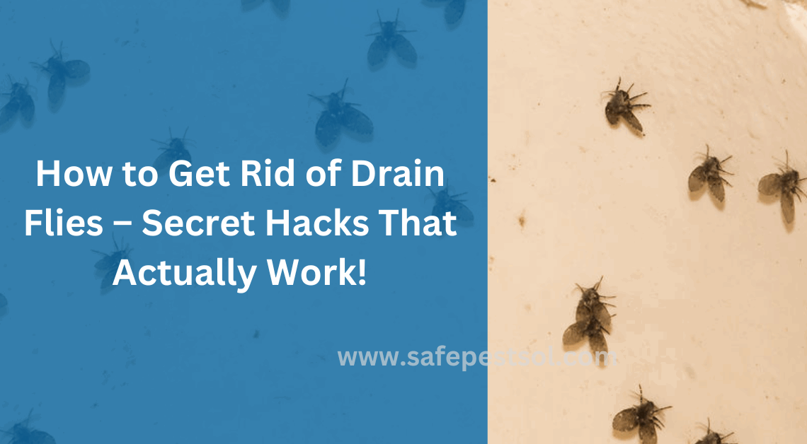 How to Get Rid of Drain Flies – Secret Hacks That Actually Work!